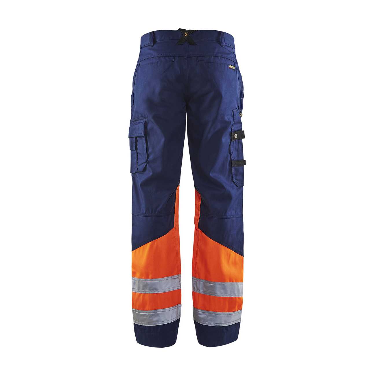 BLAKLADER 15641811 | Hi Vis trousers Hi Vis Reflective Work Trousers Men - twill fabric